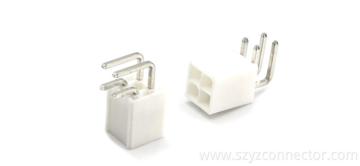 4.2mm wafer pin header pa66 material